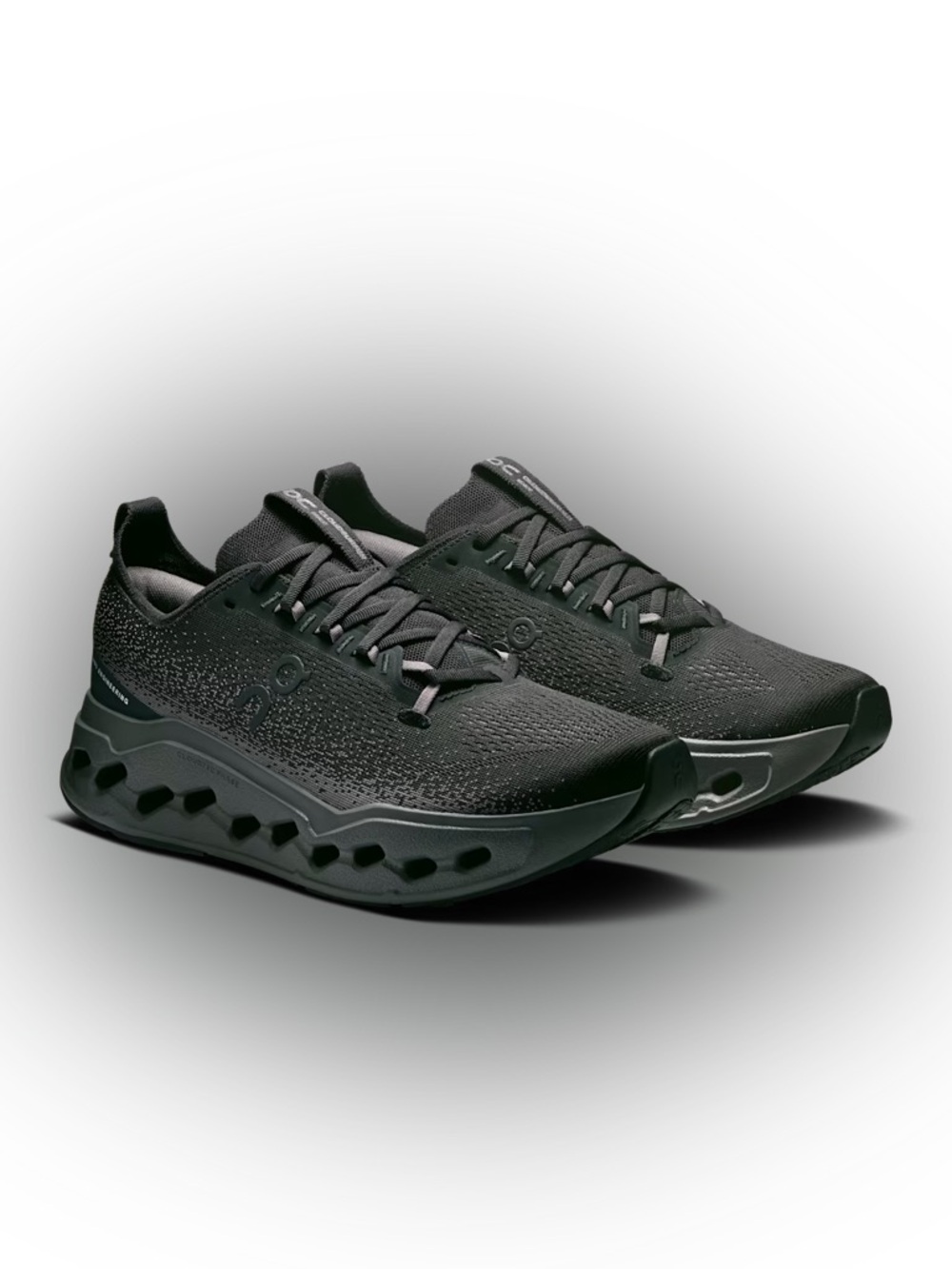 On Running Men's Dark Gray/Black Athletic Shoes